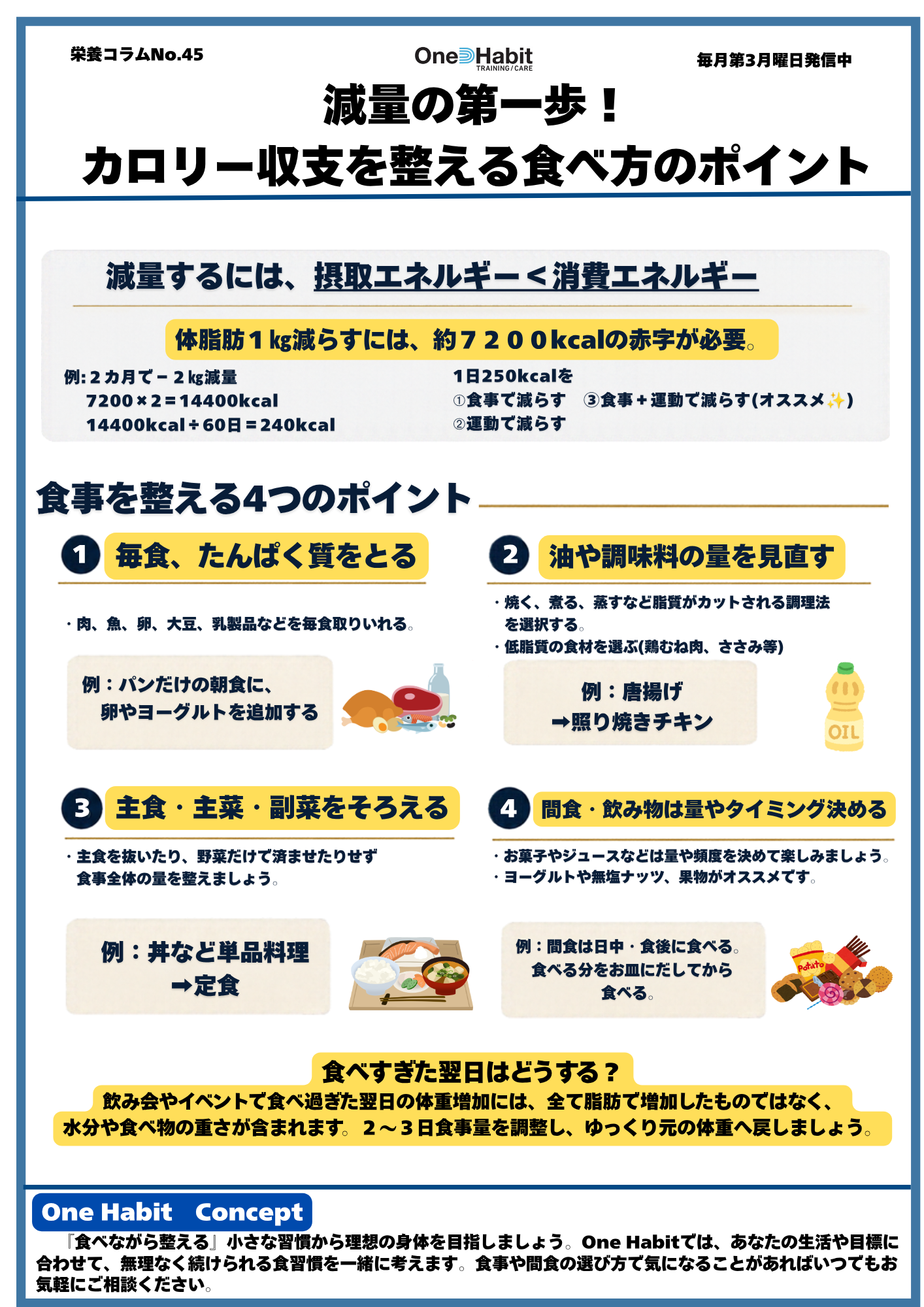 栄養コラム (10月) 